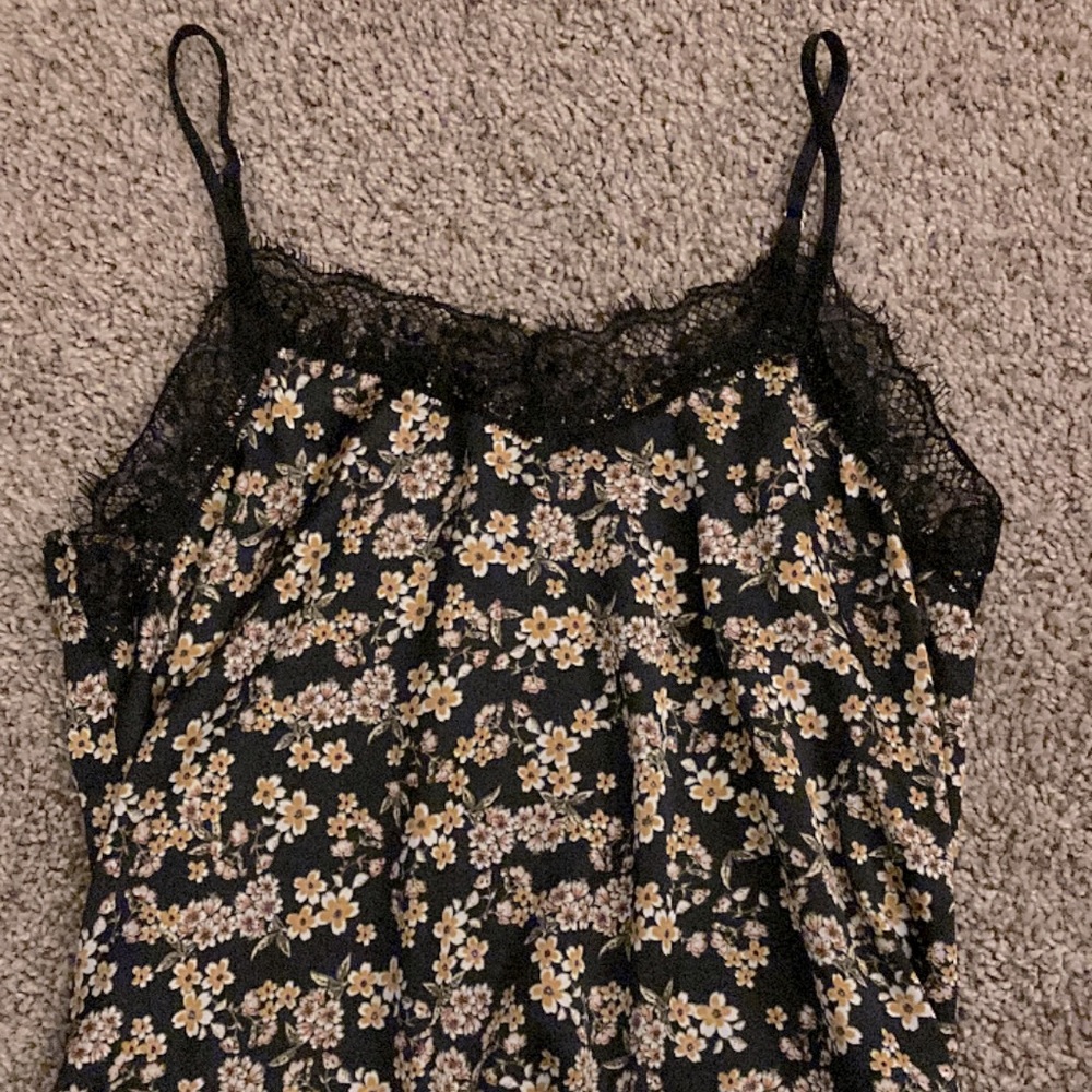 Silk Printed Tank Top